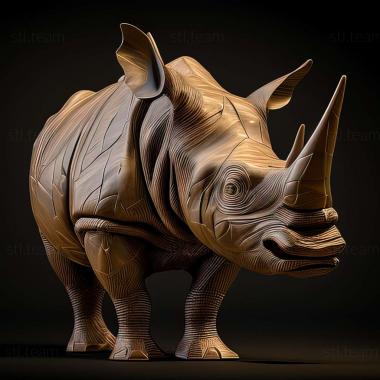 3D модель Rhinotia haemoptera (STL)